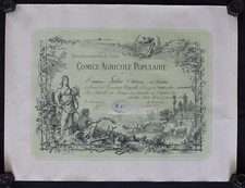 Plakat 1932 Comice Agricole