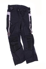 Reusch Damen Motorrad Hose Größe MW Leder Textil Schwarz Bike Motorrad Winter