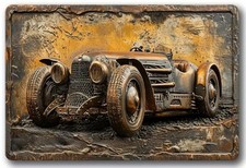 Blechschild Sportwagen