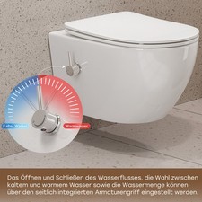 Dusch mit integrierter - wc,