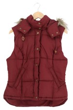 H&M Damen Steppweste Rot Gr