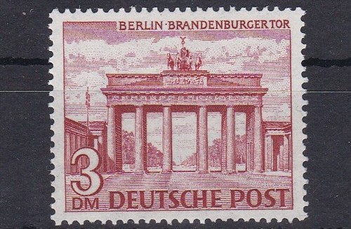 Freimarke berliner bauten - freimarke,