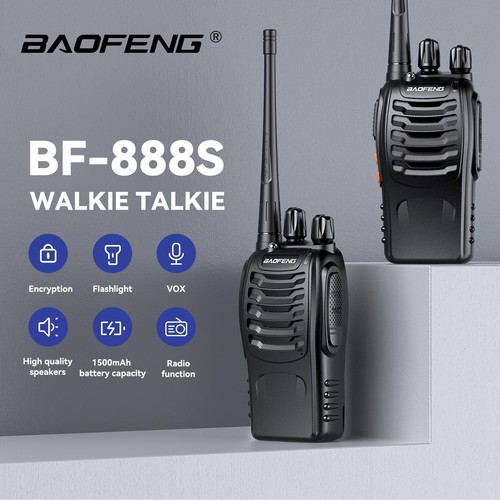 2er set baofeng 888s walkie - baofeng, bf-888s