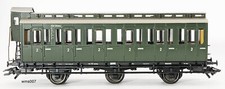 Märklin 4201 Abteilwagen 2.Klasse mit Bremserhaus OVP H0 unbespielt #S39