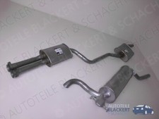 Auspuffset Mitteltopf +