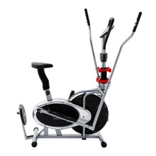Rayline Stepper Fitness Bike Hometrainer mit Hanteln Sport-Training-Fitness
