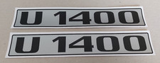 Unimog Aufkleber Typenschild U 1400