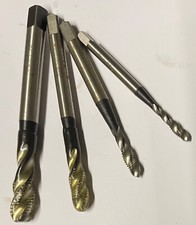 Maschinengewindebohrer Konvolut 4 Stück 35° HSS