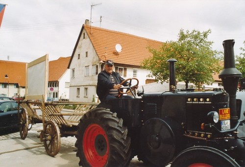Oldtimer traktor lanz - traktor, bulldog