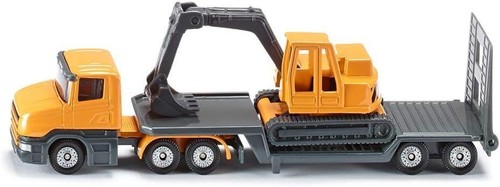 Siku 1611 tieflader mit - tieflader,
