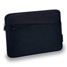 Tablet PC Tasche für 10,1 - 11 Zoll Schutzhülle Case mit Zubehörfach, Dunkelblau