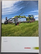 CLAAS LINER Zweikreisel Vierkreisel Schwader Prospekt Traktor Schlepper