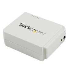 StarTech.com Wireless N Print Server 1 Port USB mit 10/10 Ethernet Port