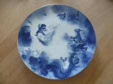 Meissen Wandteller, Märchenteller 1984, Rumpelstilzchen,  26 cm.