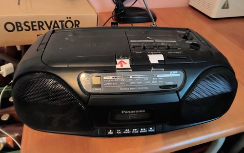 Panasonic cassettenradio mit - cassettenradio,