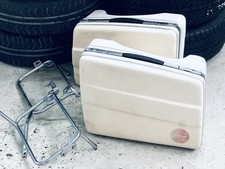 BMW R75/5, /6, /7 Krauser Koffer weiss , suitcase, white