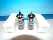 6EU7 MULLARD # ( 12AX7 ; ECC83 ) MATCHED PAIR # NOS NIB #  (4764)