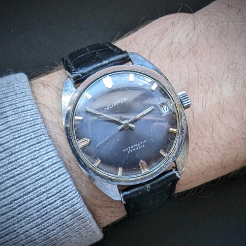Vintage armbanduhr clipper - armbanduhr,