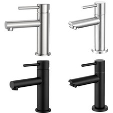 Waschtischarmatur Wasserhahn Waschbecken Bad Armatur Einhebelmischer Edelstahl