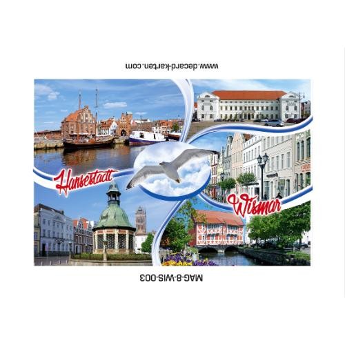 Wismar magnet möwe - wismar,