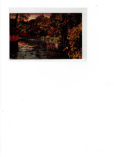 An der Berkel in Vreden bei Borken farbig -gelaufen 1926