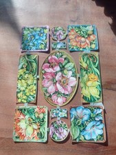 Oblaten Stammbuchbilder Blumen