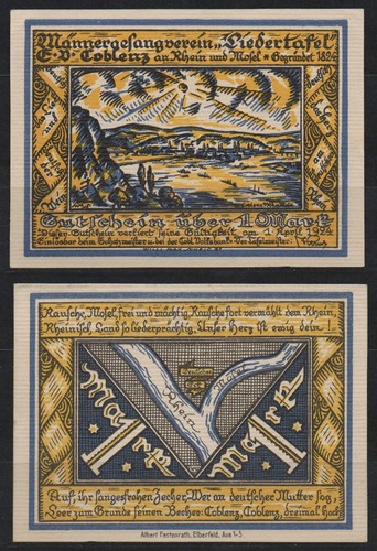31315 notgeld coblenz - notgeld,