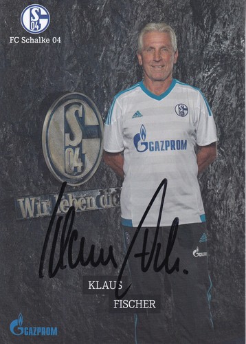 Autogramm klaus fischer - -,