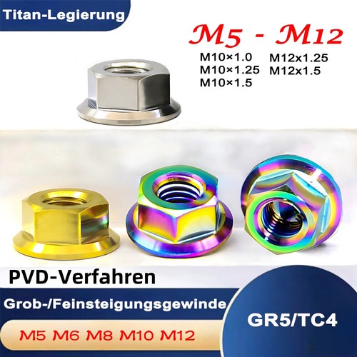 Gr5 titan mutter m8 - titan,