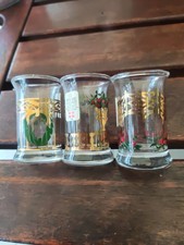 Holmegaard 3 x Schnapsgläser/Weihnachten