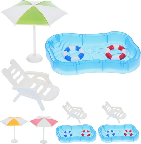 Puppenhaus schwimmbad set - puppenhaus,
