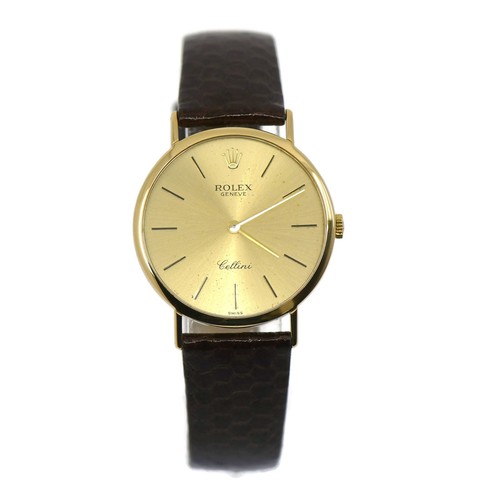 Rolex cellini 18k gelbgold uhr - cellini,