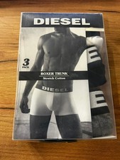Diesel Herren Unterwäsche Gr. XS 3er Pack Boxershorts 00SL6S