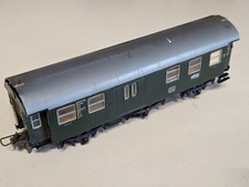 Trix Express HO 3 achs Umbauwagen mit Gepäckabteil  DB grün Bastelware /2