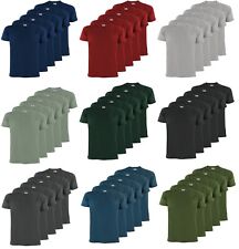 T-Shirt Herren 5 Stück Shirt Rundhals 5er Set Unifarben tshirts tshirt S - 5XL