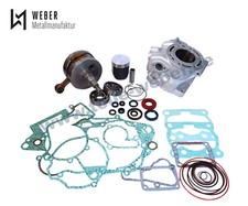 BETA RR 125 2-T Teilepaket Zylinder Kolben KW Lager Simmeringe Motordichtsatz