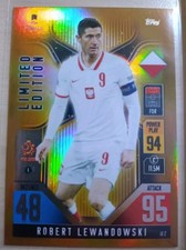 Robert Lewandowski Limited Edition - Poland - Topps Match Attax 101 2022-23