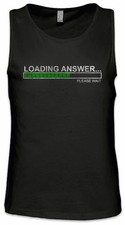 Loading Answer Herren Tank Top Fun Binary Code Binär World Informatiker