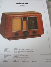 Radio_Fernseharchiv Schaltplan 94 Minerva 396 U, 1938