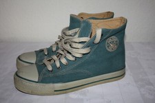 Grand Step Schuhe Shoes Echt Hanf Schnürschuh Sneaker Halbschuhe Gr. 42 blau