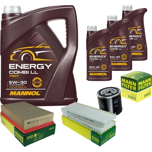 Inspektionspaket filter set - filter,