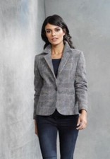 Damen Blazer  Hahnentritt Karo