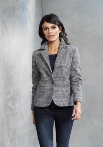 Damen blazer hahnentritt karo - blazer,