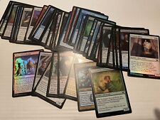 50 FOILS Magic Karten deutsch MtG Commons holographisch Foil