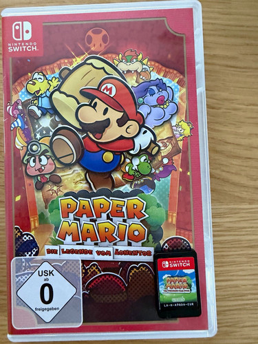 Nintendo paper mario die - paper,