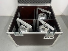 3x Showtec LED Par 64 Short