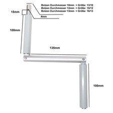 Kurbelstange Griff Gelenk