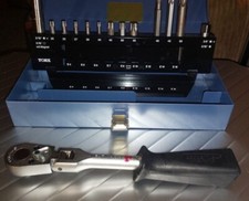 MABECO Spezial TORX Ratsche-Kasten 14 Teile in Box bis T55 *TOP*Vintage*