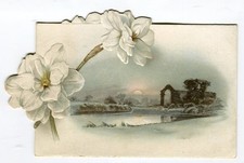 Oblaten scrap die cut chromo