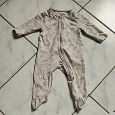 Strampler Schlafanzug 62 grau